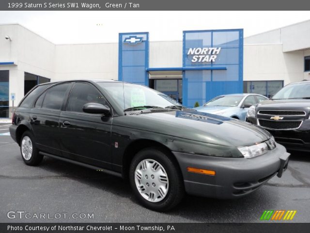 1999 Saturn S Series SW1 Wagon in Green