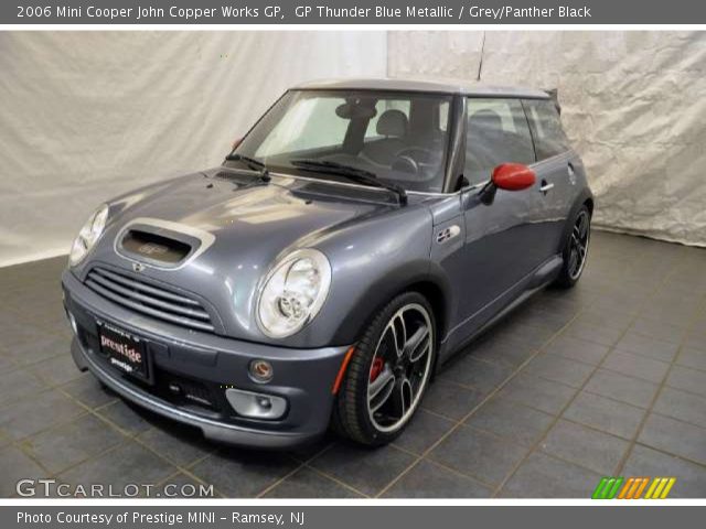 2006 Mini Cooper John Copper Works GP in GP Thunder Blue Metallic