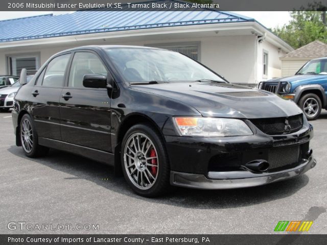 2006 Mitsubishi Lancer Evolution IX SE in Tarmac Black