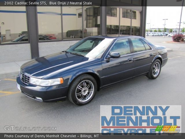 2002 Cadillac Seville STS in Blue Onyx