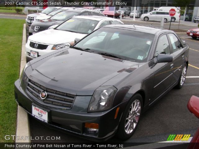 2007 Cadillac CTS Sport Sedan in Thunder Gray Chromaflair