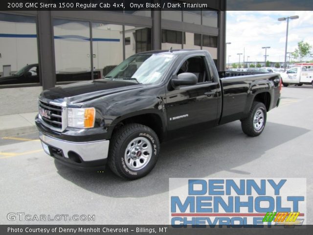 2008 GMC Sierra 1500 Regular Cab 4x4 in Onyx Black