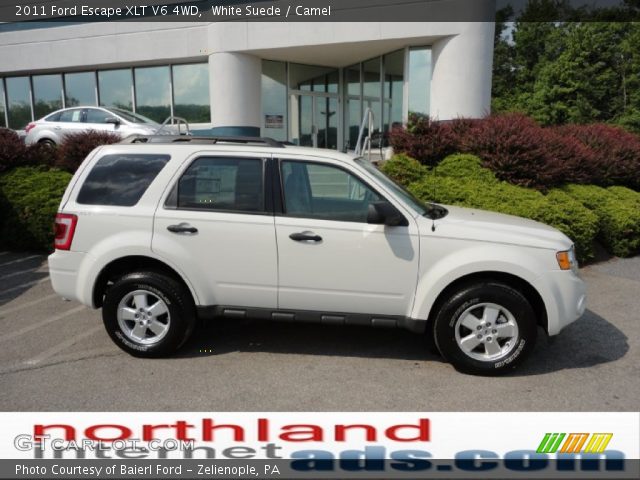 2011 Ford Escape XLT V6 4WD in White Suede