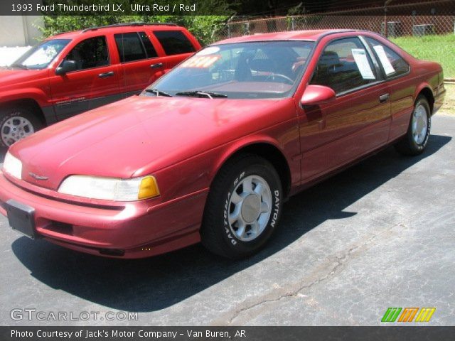 1993 Ford Thunderbird LX in Ultra Red