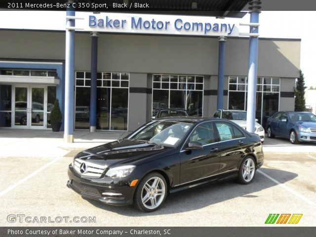 2011 Mercedes-Benz C 350 Sport in Black