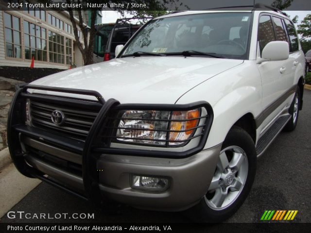2004 Toyota Land Cruiser  in Natural White