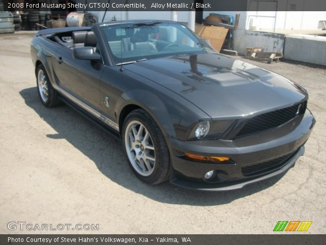 2008 Ford Mustang Shelby GT500 Convertible in Alloy Metallic