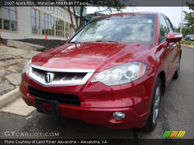 2007 Acura RDX  in Moroccan Red Pearl