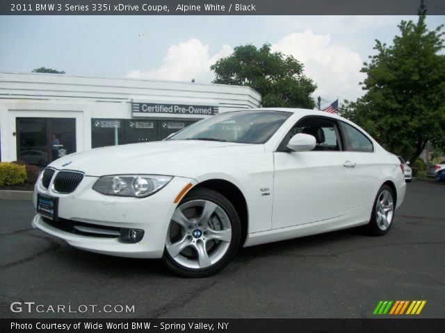 2011 BMW 3 Series 335i xDrive Coupe in Alpine White