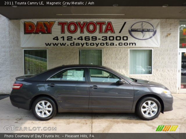 2011 Toyota Camry LE in Magnetic Gray Metallic