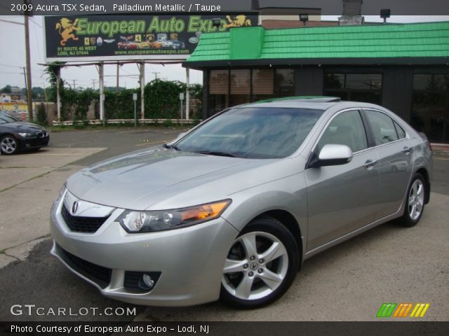 2009 Acura TSX Sedan in Palladium Metallic