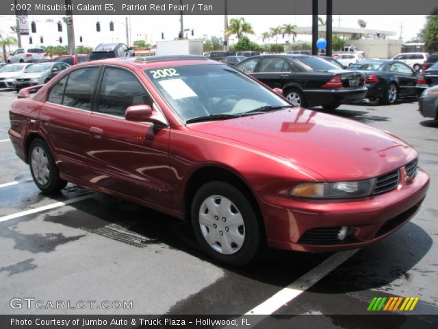 2002 Mitsubishi Galant ES in Patriot Red Pearl