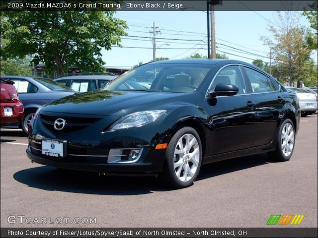 2009 Mazda MAZDA6 s Grand Touring in Ebony Black
