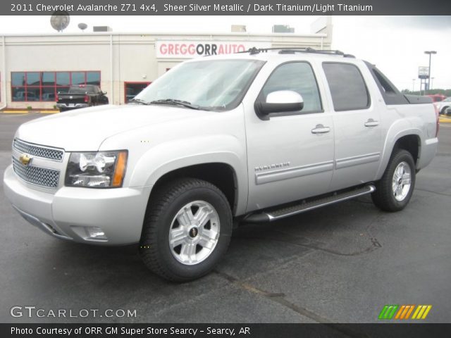 2011 Chevrolet Avalanche Z71 4x4 in Sheer Silver Metallic