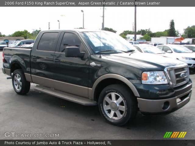 2006 Ford F150 King Ranch SuperCrew in Aspen Green Metallic