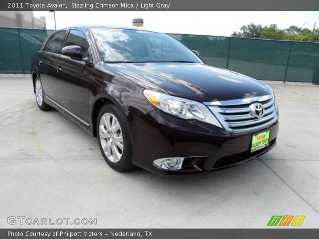 2011 Toyota Avalon  in Sizzling Crimson Mica