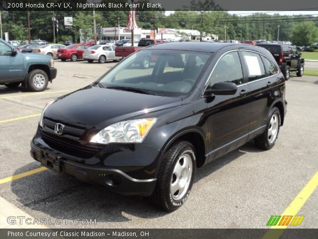 2008 Honda CR-V LX in Nighthawk Black Pearl