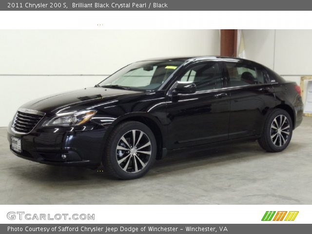 2011 Chrysler 200 S in Brilliant Black Crystal Pearl