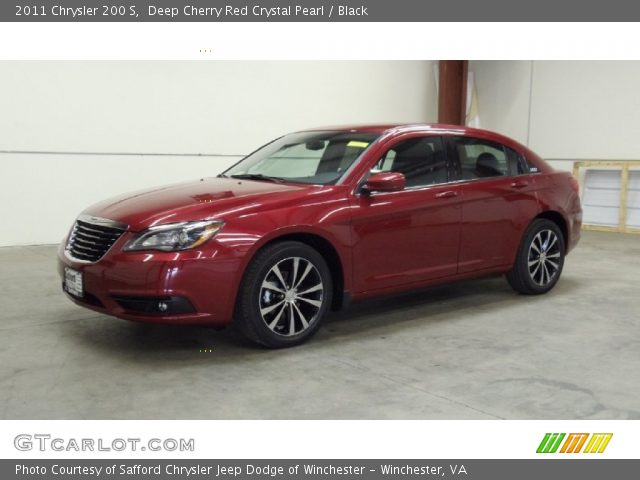 2011 Chrysler 200 S in Deep Cherry Red Crystal Pearl