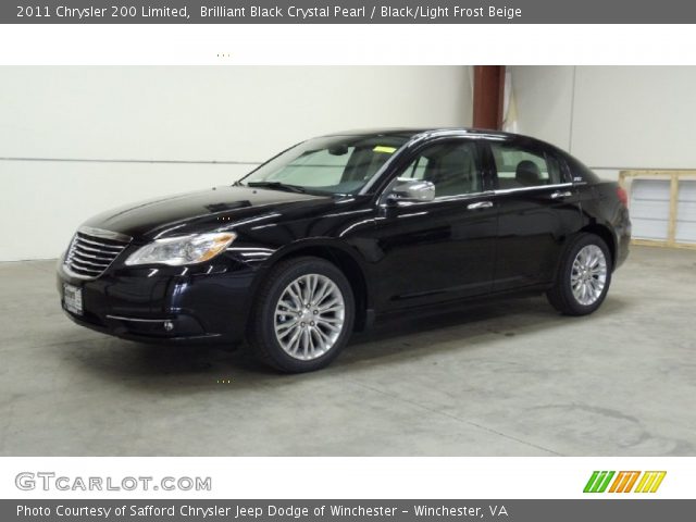 2011 Chrysler 200 Limited in Brilliant Black Crystal Pearl