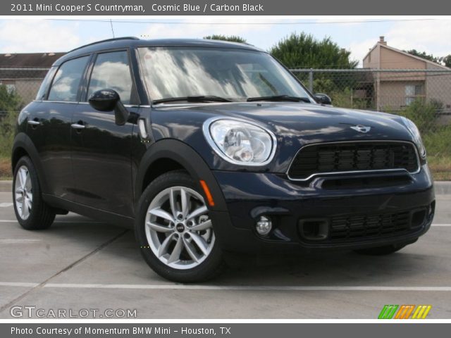 2011 Mini Cooper S Countryman in Cosmic Blue