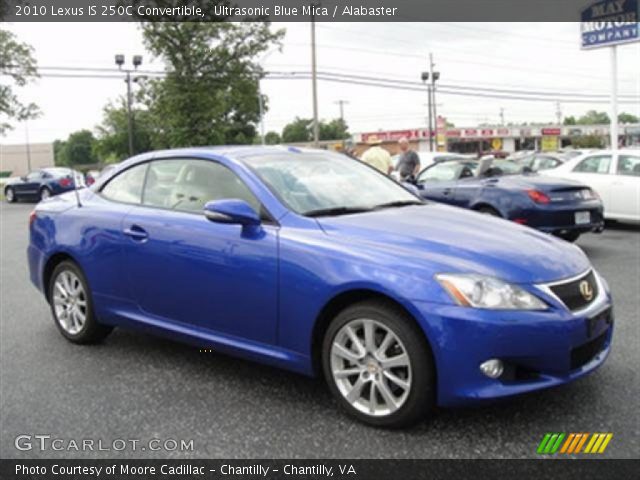 2010 Lexus IS 250C Convertible in Ultrasonic Blue Mica