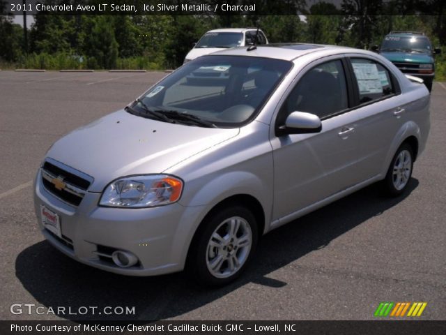 2011 Chevrolet Aveo LT Sedan in Ice Silver Metallic