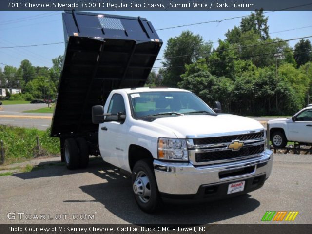 2011 Chevrolet Silverado 3500HD Regular Cab Chassis in Summit White