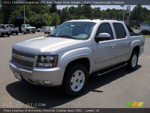 2011 Chevrolet Avalanche Z71 4x4 in Sheer Silver Metallic