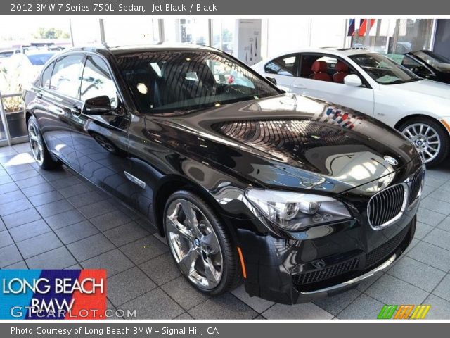 2012 BMW 7 Series 750Li Sedan in Jet Black