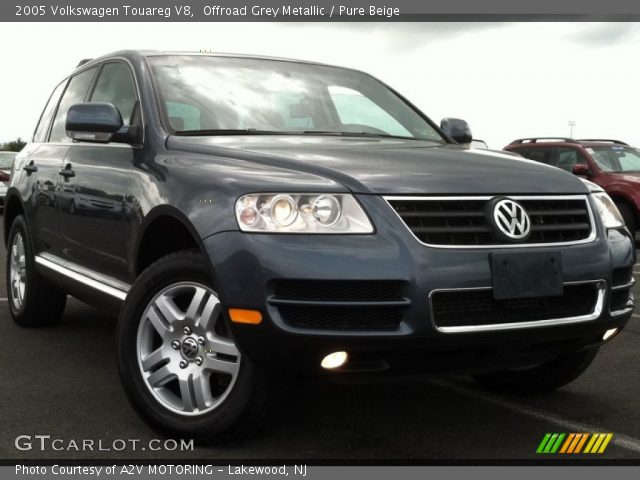 2005 Volkswagen Touareg V8 in Offroad Grey Metallic