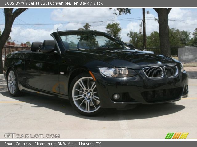2009 BMW 3 Series 335i Convertible in Jet Black