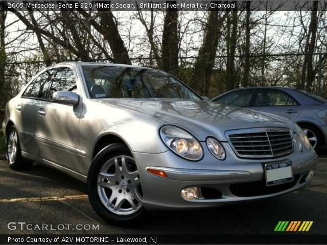 2005 Mercedes-Benz E 320 4Matic Sedan in Brilliant Silver Metallic