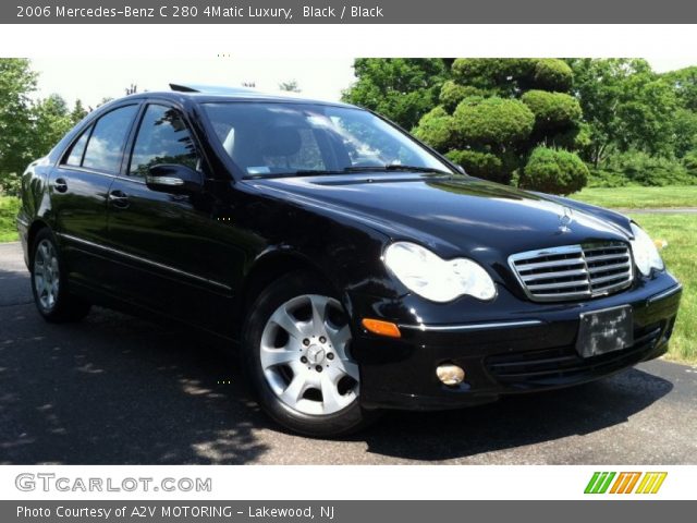 2006 Mercedes-Benz C 280 4Matic Luxury in Black