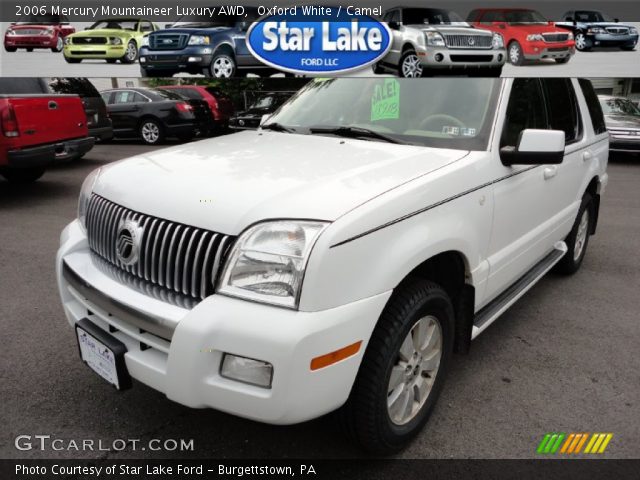 2006 Mercury Mountaineer Luxury AWD in Oxford White