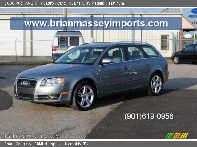 2006 Audi A4 2.0T quattro Avant in Quartz Gray Metallic