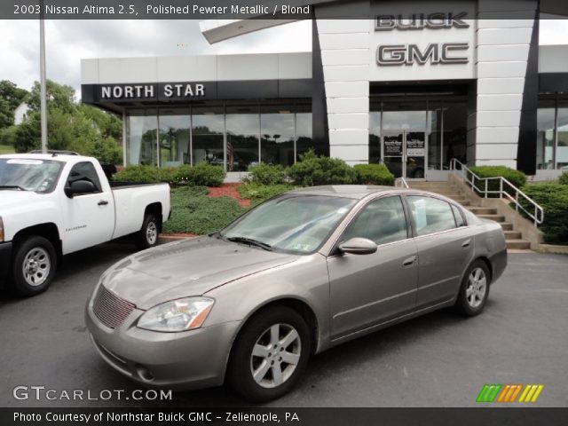 2003 Nissan Altima 2.5 in Polished Pewter Metallic