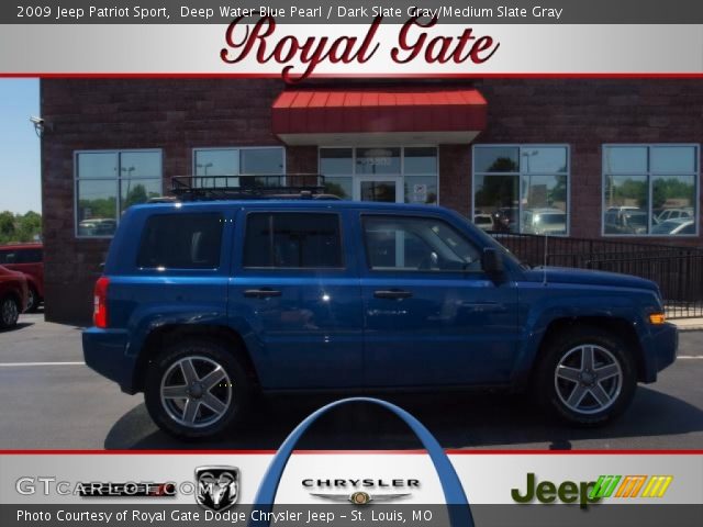 2009 Jeep Patriot Sport in Deep Water Blue Pearl