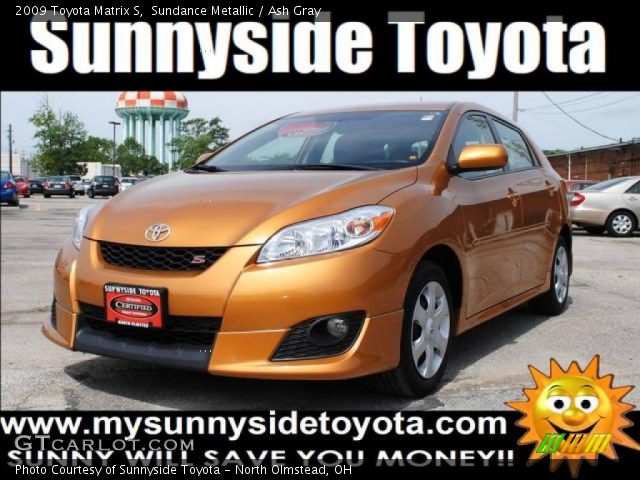 2009 Toyota Matrix S in Sundance Metallic