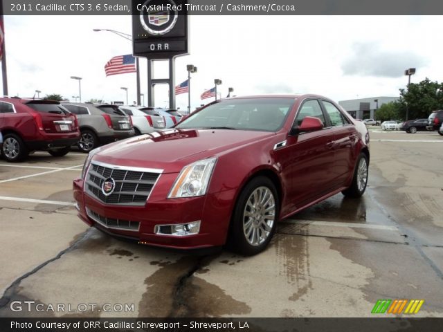 2011 Cadillac CTS 3.6 Sedan in Crystal Red Tintcoat