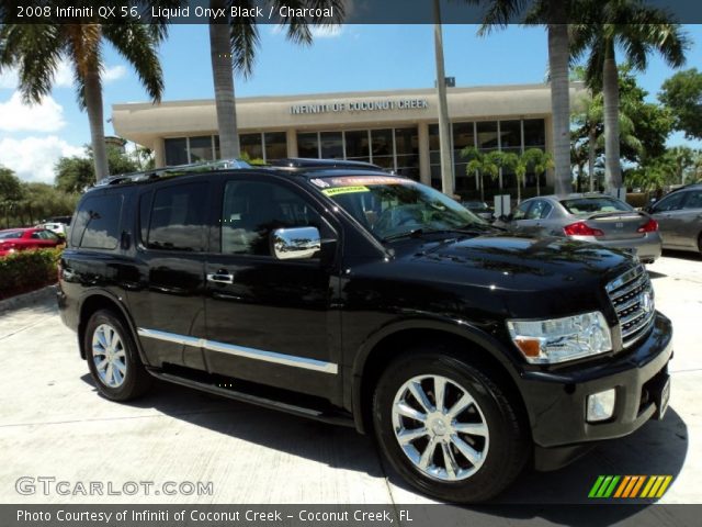 2008 Infiniti QX 56 in Liquid Onyx Black