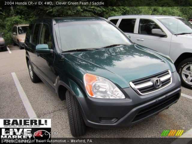 2004 Honda CR-V EX 4WD in Clover Green Pearl