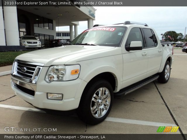 2010 Ford Explorer Sport Trac Limited in White Suede