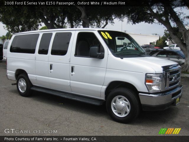 2008 Ford E Series Van E150 Passenger in Oxford White