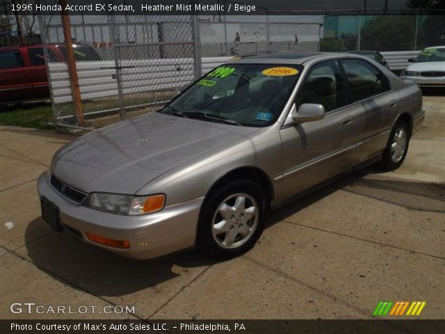 1996 Honda Accord EX Sedan in Heather Mist Metallic