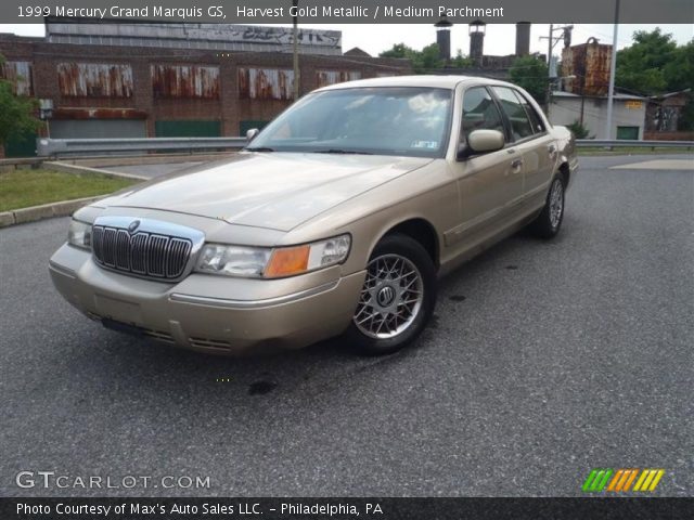 1999 Mercury Grand Marquis GS in Harvest Gold Metallic