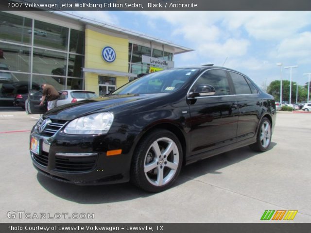 2007 Volkswagen Jetta Wolfsburg Edition Sedan in Black