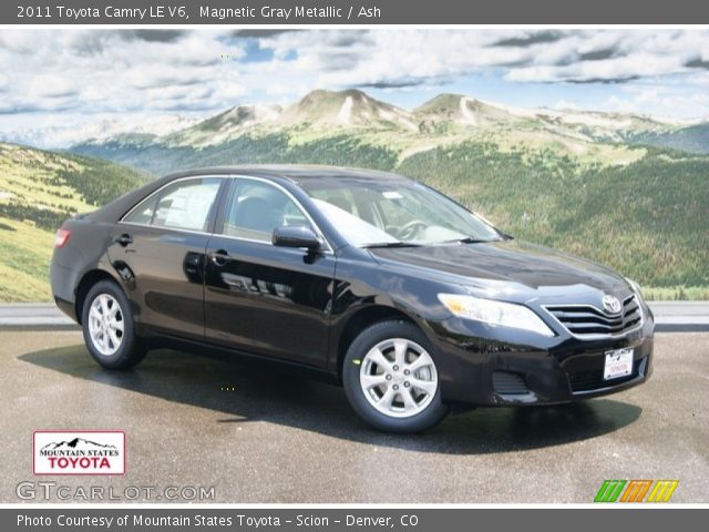 2011 Toyota Camry LE V6 in Magnetic Gray Metallic