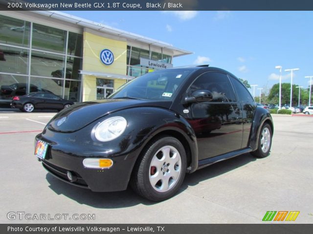 2002 Volkswagen New Beetle GLX 1.8T Coupe in Black