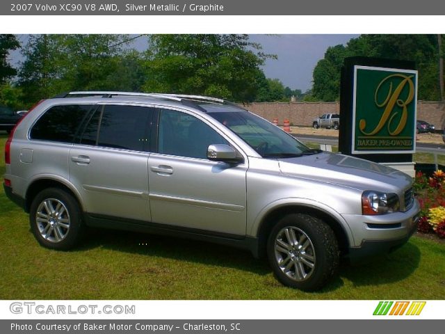 2007 Volvo XC90 V8 AWD in Silver Metallic